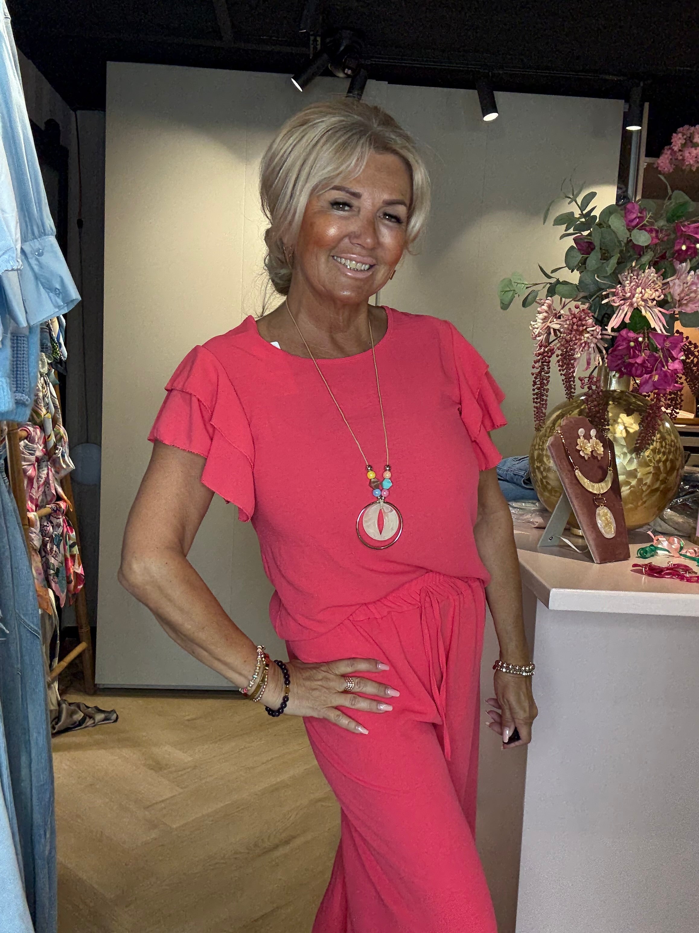 2-Delige Set Joy Koraal